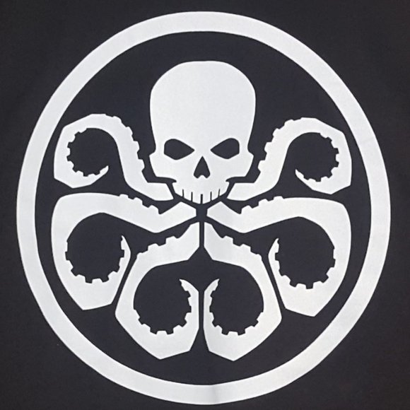 KIDS - MARVEL T-SHIRT HYDRA - White Skull - Picture 2 of 6